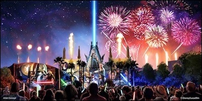 Disney's Hollywood Studios Star Wars Fireworks