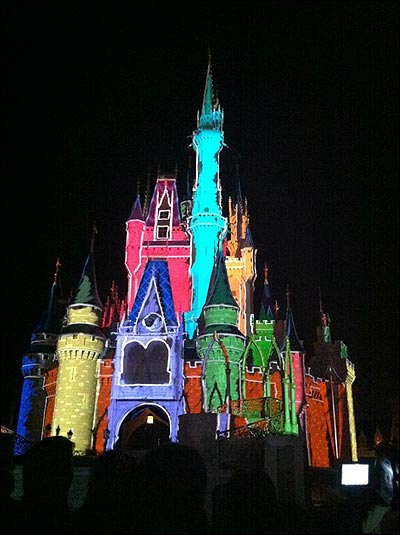 Castle Projection Colors